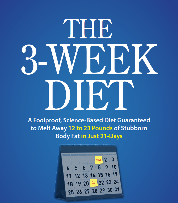 The 3 Week Diet