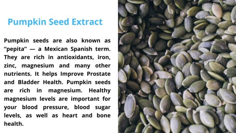 Pumpkin Seed Extract
