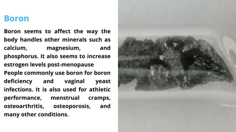 Ingredients of Gorilla flow Boron