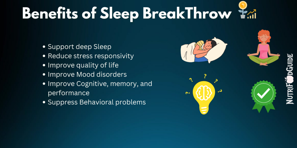 Bioptimizers sleep breakthrough Benefits