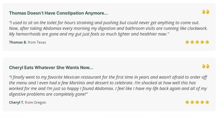 Abdomax customer review