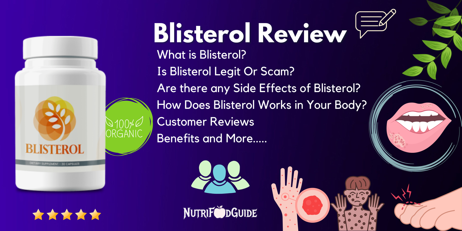 You are currently viewing Blisterol Reviews 2023 | Is Blisterol Good For Herpes?
