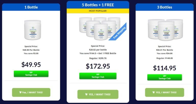 Jaylab pro collagen complex price