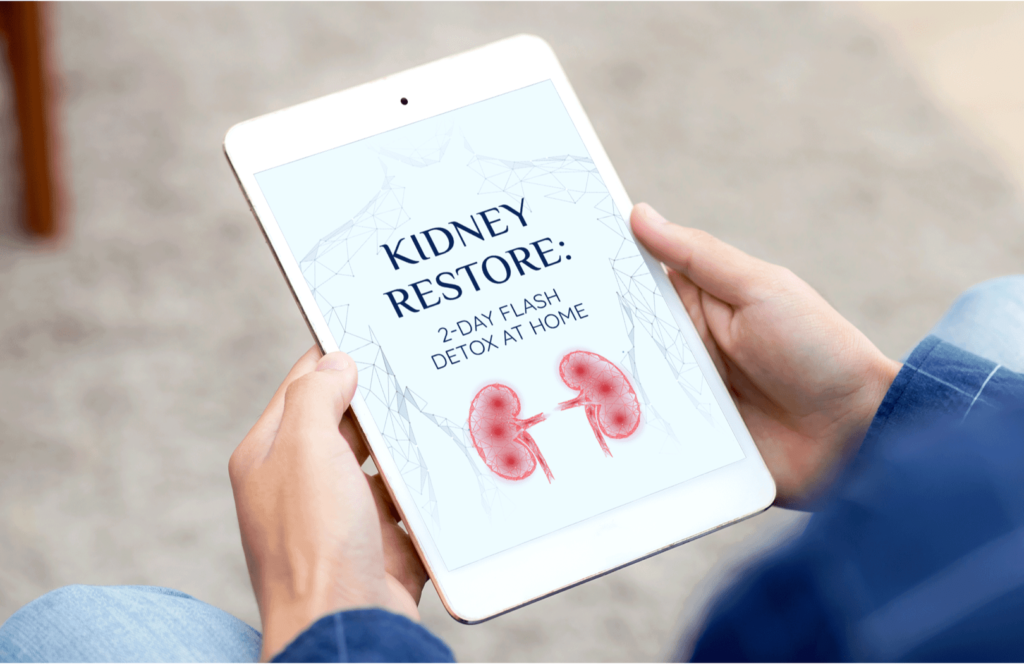Prostadine bonus 1-KIDNEY RESTORE: 2-DAY FLASH DETOX AT HOME
