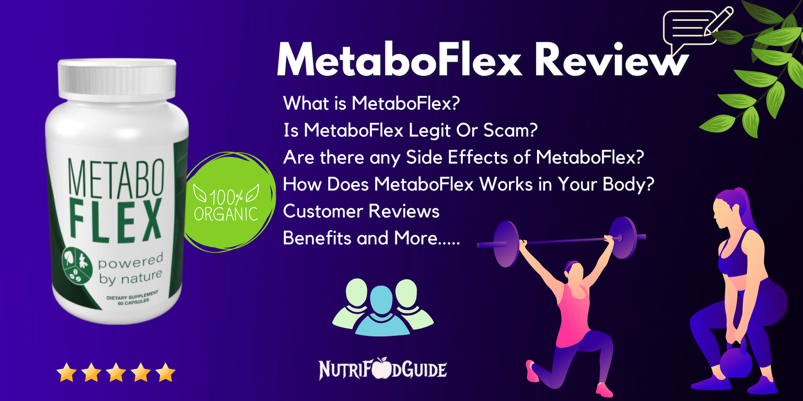 Read more about the article MetaboFlex Reviews  – Natural weight lose Supplement or Fake?