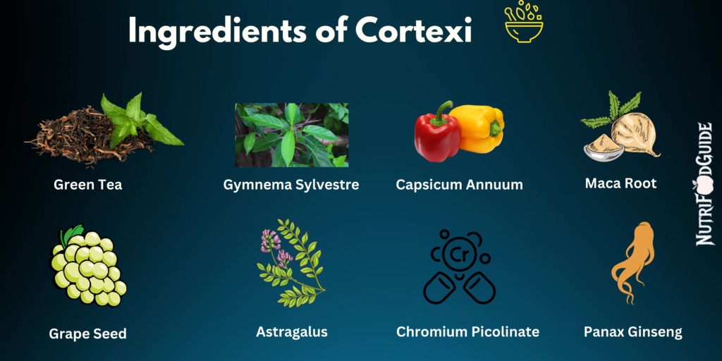 Ingredients of Cortexi