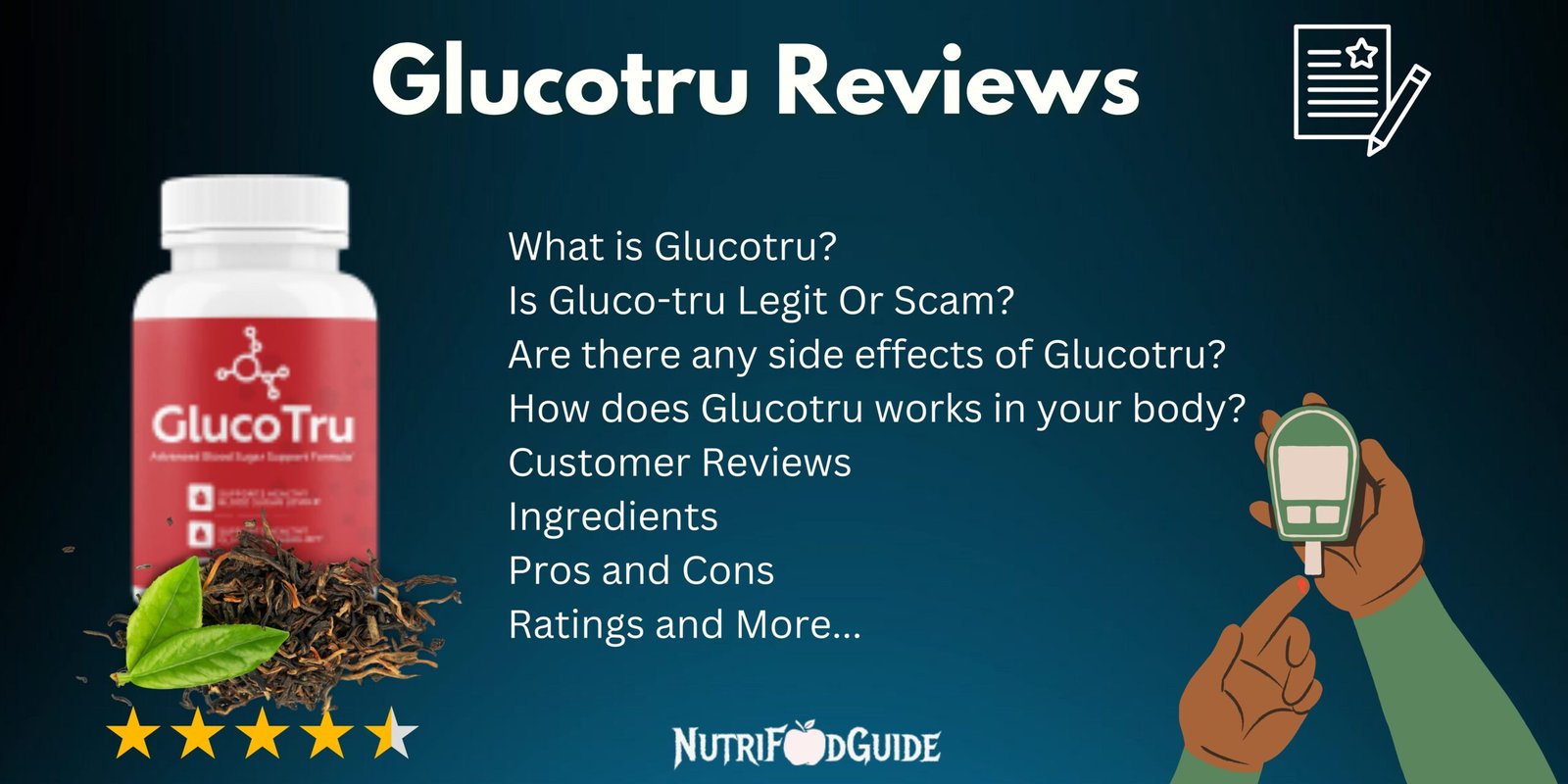 You are currently viewing Glucotru Reviews – Must Read Before Buying!