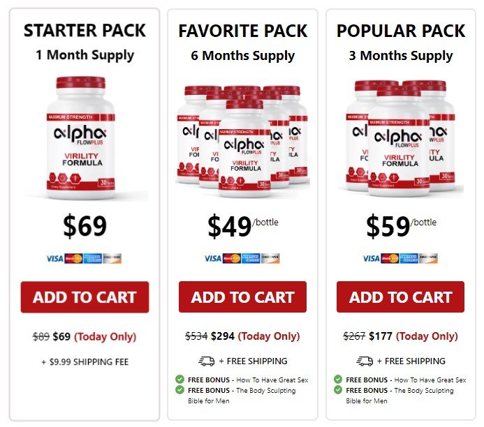 Alpha flow plus Price
