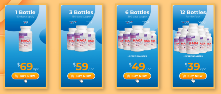 Maga Cardio Pricing