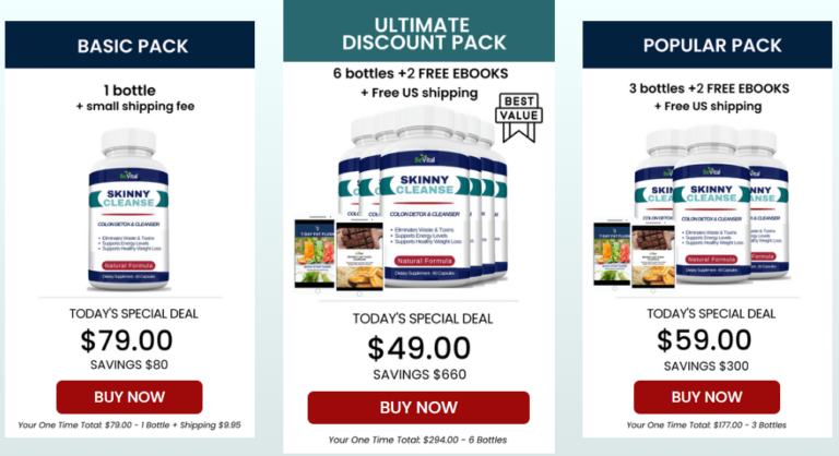 Skinny Cleanse Price
