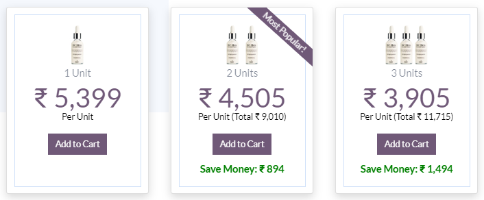 RC Skin Growth Factor Price