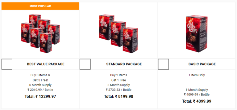 Fat Burn Active Price