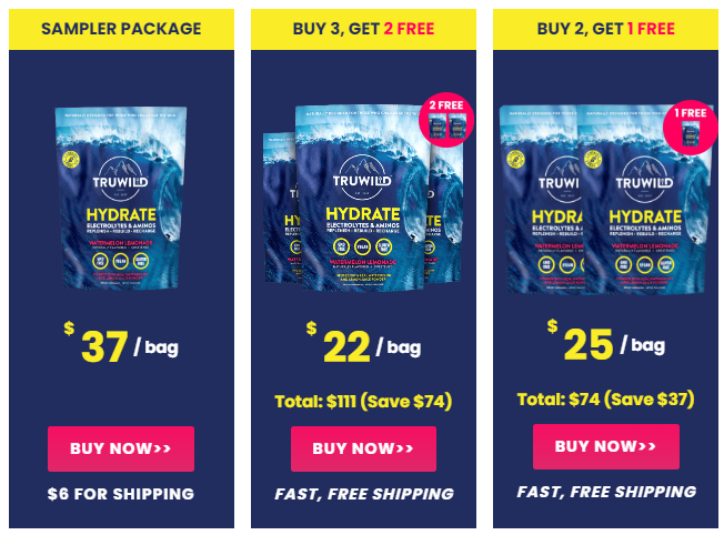 HYDRATE PRICE