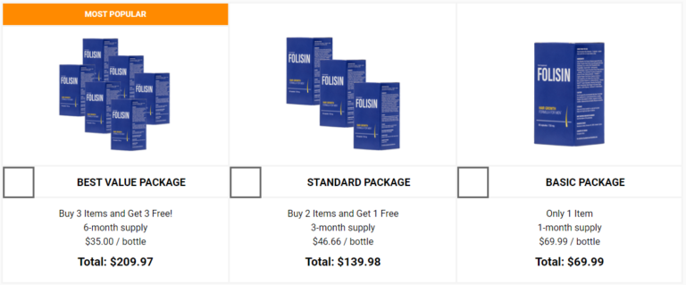 Folisin Price
