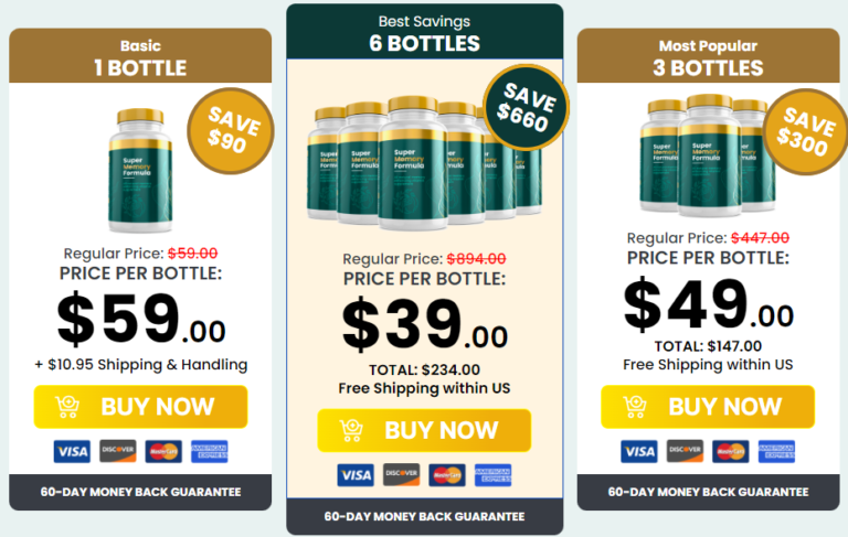 Super Memory Formula Price