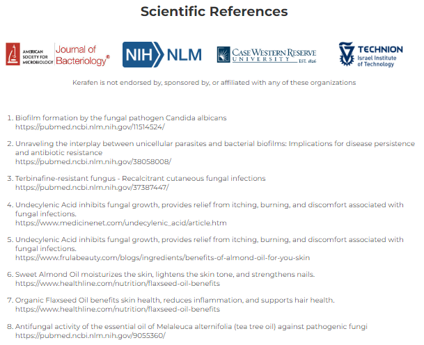 Kerafen Scientific References