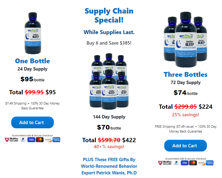 MyVitalC Price