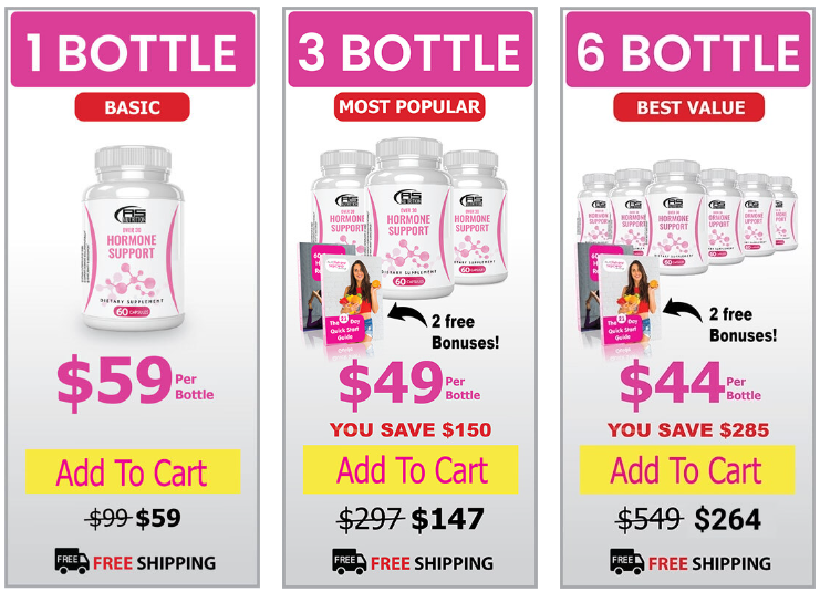 Hormone Support Price