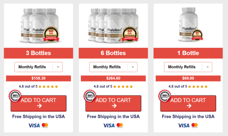 Phalo Boost Pricing
