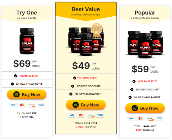 Alpha Stallion Price