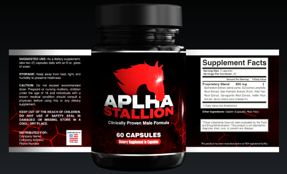 Alpha Stallion Supplement Facts