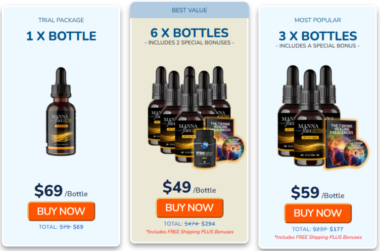 MannaFlux Ultra Price