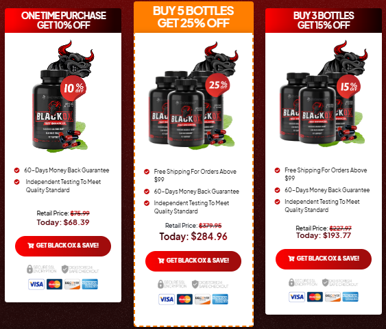 Black Ox Price
