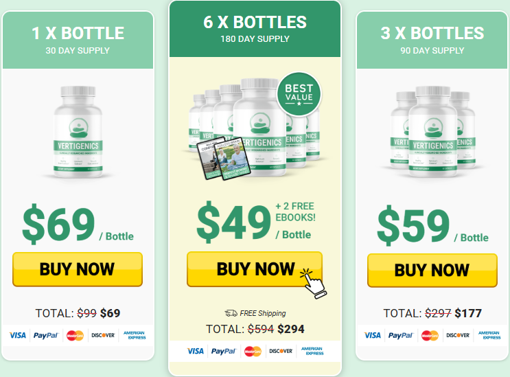 Vertigenics Price