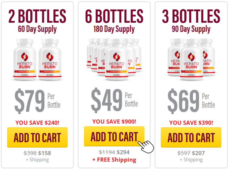 HepatoBurn Price