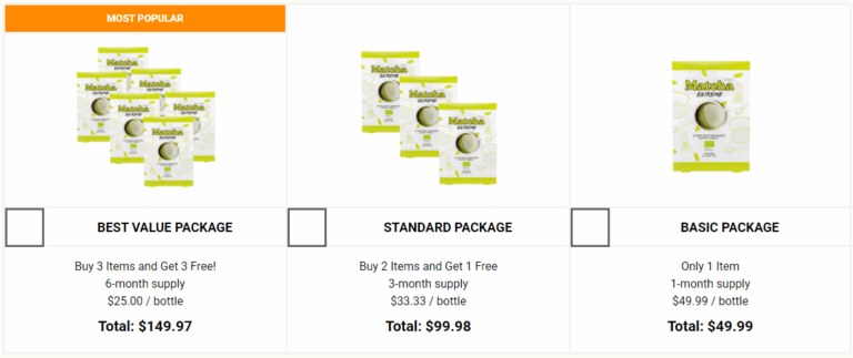 Matcha Extreme Price