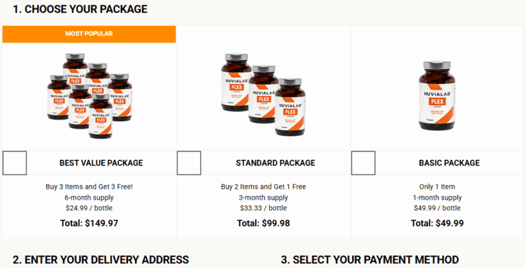 NuviaLab Flex Price